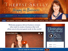 Tablet Screenshot of happyinbusiness.com
